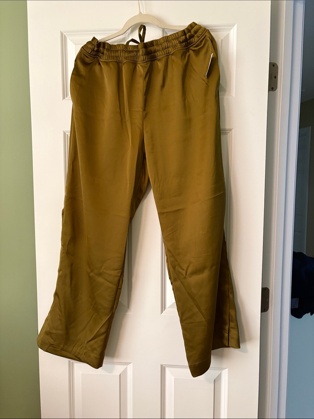 Old Navy Olive Wide Leg Pants